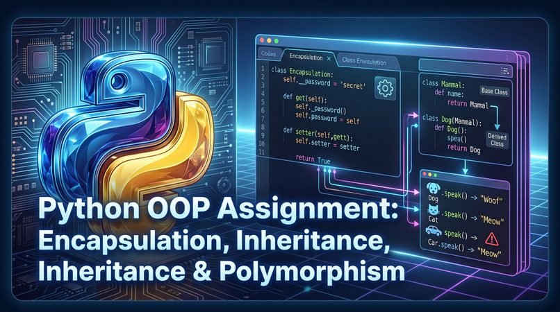 Python OOP Assignment: Encapsulation, Inheritance & Polymorphism